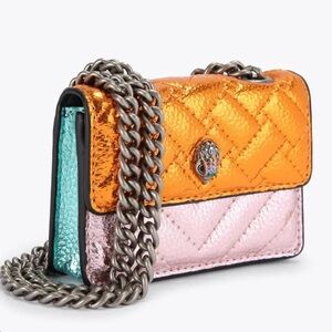 Kurt Geiger Kensington Multi-Colored Quilted Crossbody Bag